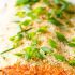 Green Curry Coconut Crusted Salmon