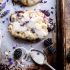 Blackberry Lavender White Chocolate Scones