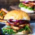 Halloumi Burger with Sticky Chili Sauce