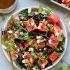 Grilled Kale and Watermelon Salad