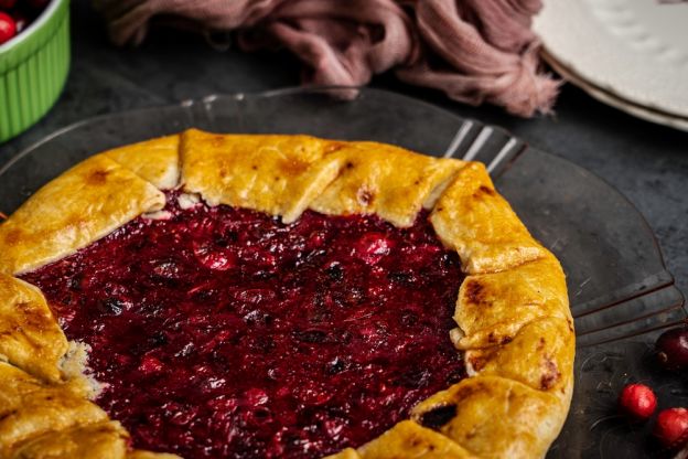 Cranberry Orange Galette