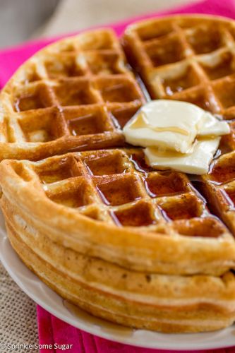 Buttermilk waffles