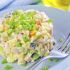 RUSSIA - Olivier salad: Meat and vegetable salad in mayonnaise
