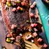 Cedar Plank Salmon With Watermelon Feta Salsa