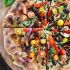 Garlic Butter Grilled Vegetable Pizza