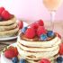 Champagne Pancakes with Berries