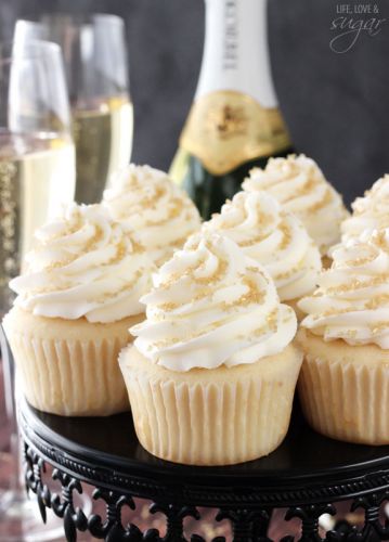 Champagne Cupcakes