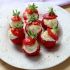 Cheesecake-Stuffed Strawberry Bites