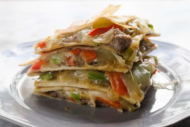 Cheesesteak Quesadillas