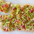 Cheesy chicken taco pizza