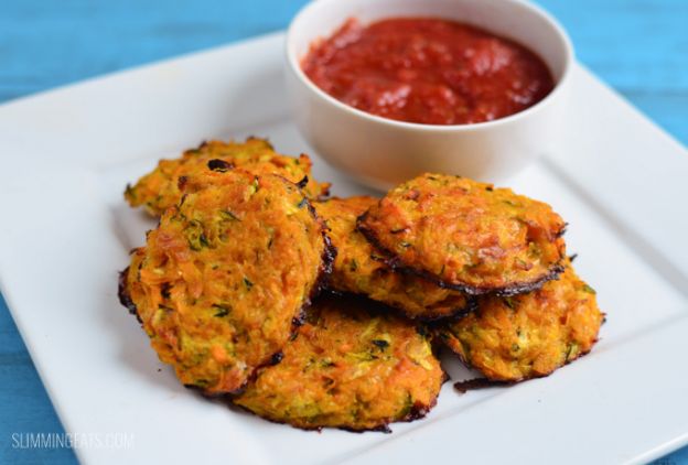 Cheesy Sweet Potato and Zucchini Bites