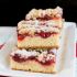 Cherry crisp coffee cake
