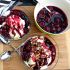 Summer cherry wine sauce