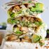 Chicken avocado burritos