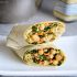 Chicken Kale Caesar Wraps