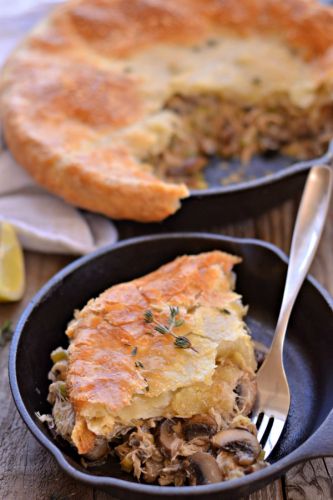 Chicken Mushroom Pot Pie
