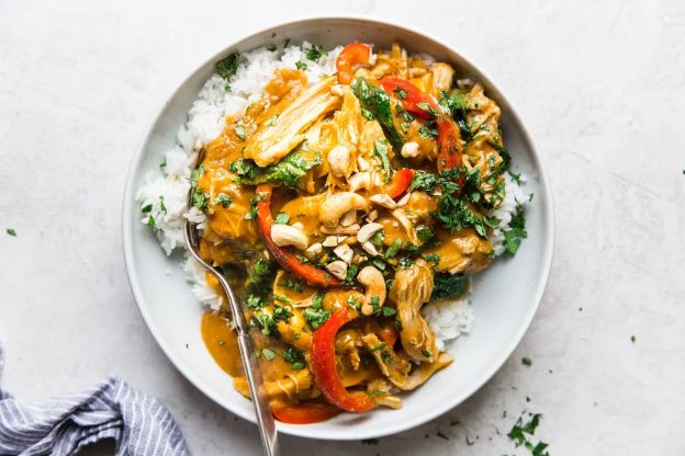 Slow Cooker Chicken Pumpkin Curry