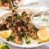 Greek Chicken Souvlaki With Tzatziki