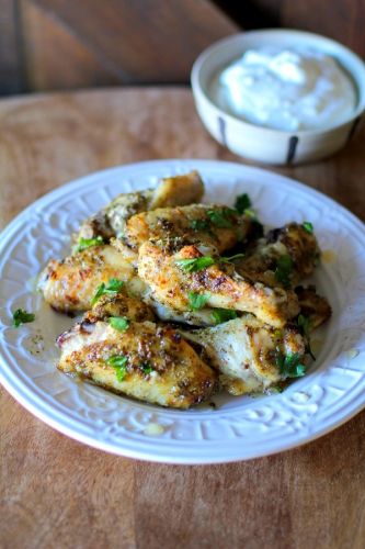 Chicken Wings with Herbs and Honey
