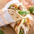 Chickpea & Bean Pesto Pita Wraps