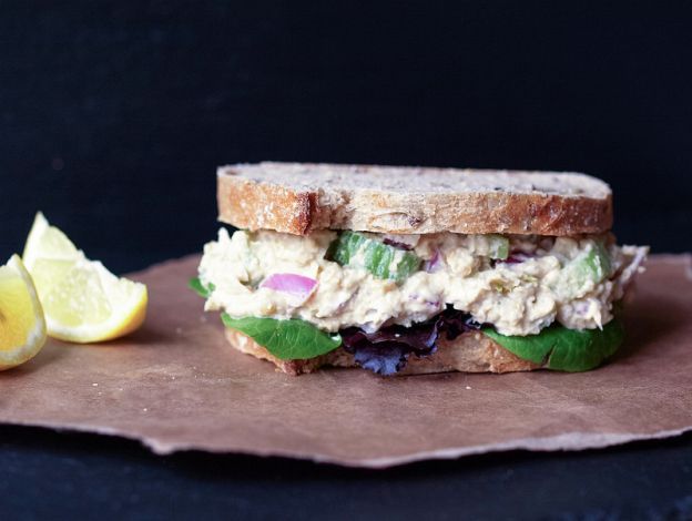 Chickpea Of The Sea Salad Sandwich