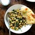 Chickpea Saute With Basil And Pine Nuts