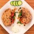 Chickpea Stuffed Pita Sandwich
