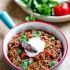 Chili Con Carne with Beef, Chorizo and Chipotle