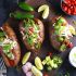 Spicy Chili Stuffed Sweet Potatoes