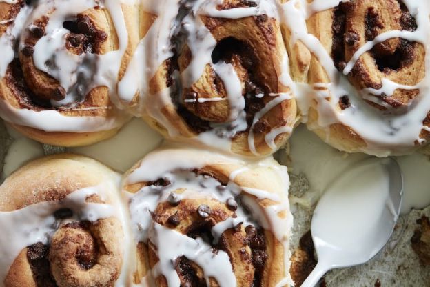 Chocolate Chip Cinnamon Rolls