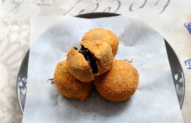 Oozing chocolate croquettes