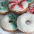 Sugar Cookie Christmas Donuts