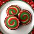 Christmas pinwheel cookies