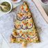 Pesto Christmas Tree Pizza