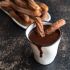Mexican Beer Spiked Churros With Chocolate Dulche De Leche