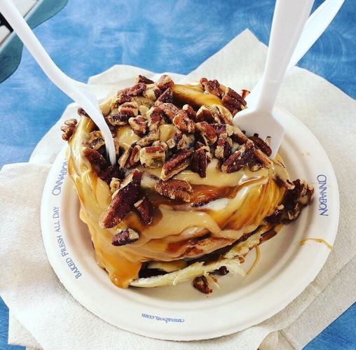 Cinnabon's Caramel Pecanbon