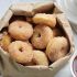 Baked cinnamon sugar mini donuts
