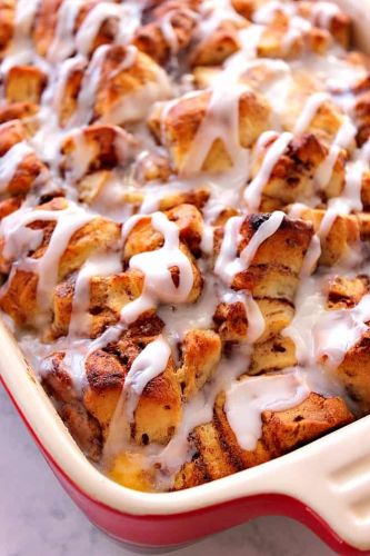 Cinnamon Roll French Toast Casserole