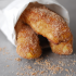 Cinnamon sugar soft pretzel sticks