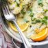Pan-Fried Cod In A Citrus And Basil Butter Sauce