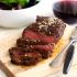 Chocolate Coffee Rubbed Steak With Coconut