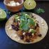 Coconut lime pork tacos