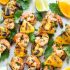 Coconut Pineapple Shrimp Skewers