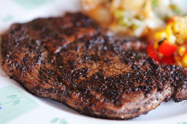 Coffee Crusted Steak