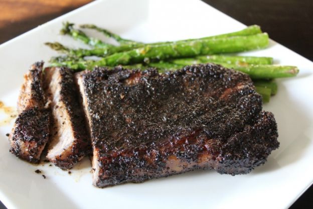 Coffee-Crusted Steaks