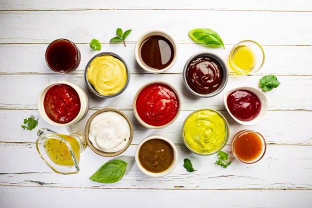 8. Processed sauces and condiments
