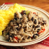 Gallo pinto, black beans and rice (Costa Rica)