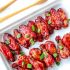 Cranberry glazed chili chicken wings