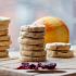 Cranberry Orange Shortbread Cookies