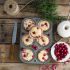Cream Cheese Cranberry Muffins